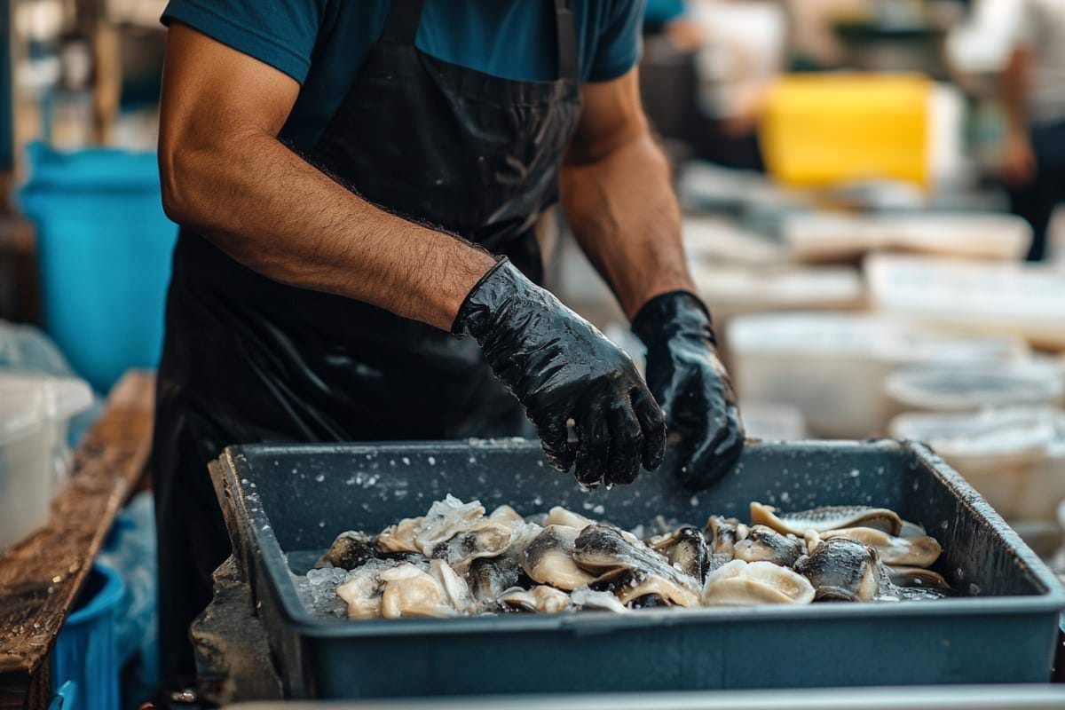 Fischer am Fischmarkt