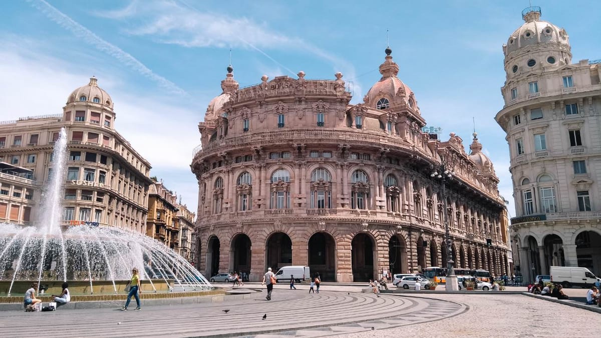 Piazza De Ferrari Genova