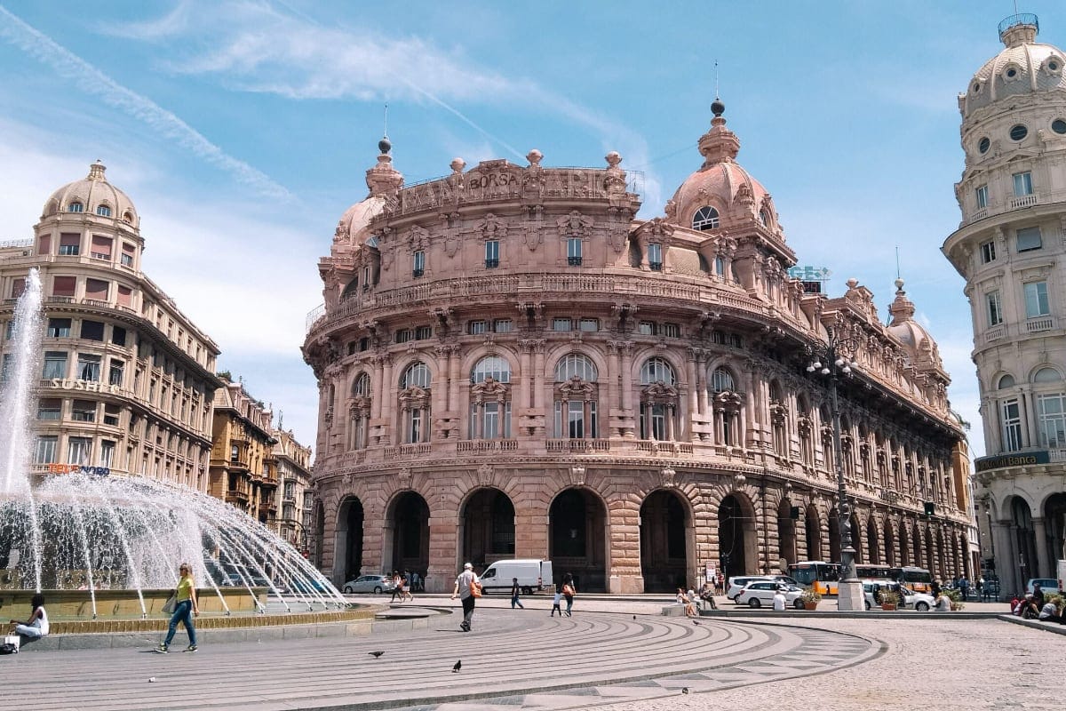 Genua - Piazza de Ferrari